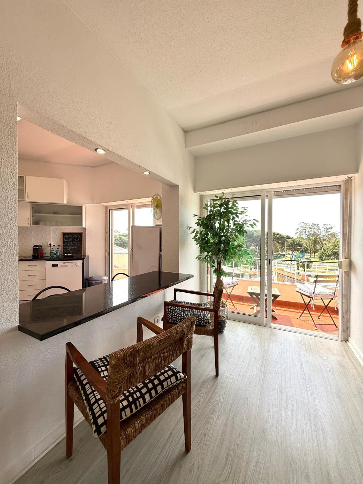 Espectacular apartamento na praia a 20 min de Lisboa Costa da Caparica Exterior foto
